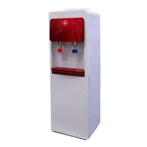 Cold and hot water dispense with refrigerated cabinet compressor cooling stand drinking dispenser