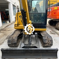 Excavatrice sur chenilles CAT 306 d'occasion, qualité japonaise, taille compacte, fonctionnement flexible pour les travaux de construction