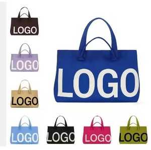 Bolso <span class=keywords><strong>de</strong></span> Hombro Grande Personalizado <span class=keywords><strong>de</strong></span> Fábrica, Bolso <span class=keywords><strong>de</strong></span> Mano Tejido para Mujer, Informal, para el Trabajo, Viajes, Compras - Product Image 1