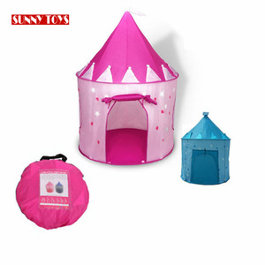 d'intérieur de jeu de divertissement pop up tente jouet pliable maison tente de jeu de château de princesse pour les enfants - Product Image 2