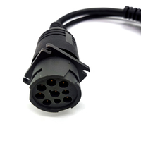 Kabel Y J1939 Tipe 2 ke Soket OBD2, Kabel ELD, Pelacak GPS, Kabel Pelacak Truk Berat, Kabel Mesin ISO9001