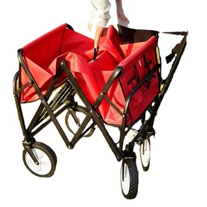 <span class=keywords><strong>Chariot</strong></span> de jardin pliable à 4 roues, <span class=keywords><strong>chariot</strong></span> de courses, <span class=keywords><strong>chariot</strong></span> à roulettes, brouette, <span class=keywords><strong>chariot</strong></span> à tirer - Product Image 4