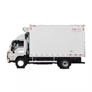 Foton 4x2 1t Mini Gasoline Refrigerator Truck Customization Transport Vegetable Meat Egg Freezer Refrigerated Truck For Sale