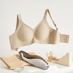 บราไร้โครงสำหรับสาวอวบ บราเจลลี่คุณภาพสูง บราแบบดันทรงนุ่มสบายไร้ตะเข็บ ชุดชั้นในไร้รอยต่อสำหรับผู้หญิง - Product Image 4