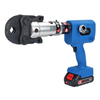 Herramienta de Prensado de Tuberías de Agua de Acero Inoxidable de Grado Industrial Recargable TAIYU SME-1550, Abrazadera Portátil de 21V con Presión de Anillo