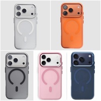 Coque de téléphone portable en PC givré de nouvelle couleur pour iPhone 18 Pro Max avec aimant, compatible avec iPhone 18, 17, 16, 15, 14, coque arrière rigide
