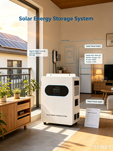 Sistema de Almacenamiento de Energía Solar de 1.5KW 12V con Batería LiFePO4 de 1280WH, Inversor Híbrido MPPT de Onda Sinusoidal Pura, Entrada de Panel Solar para Uso Doméstico - Product Image 1