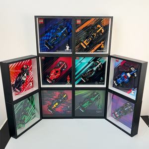 Cadre photo de style moderne, peinture décorative, compatible avec Lego Speed ​​Series 77242-Ferrari SF24 F1 Racing Car - Product Image 3