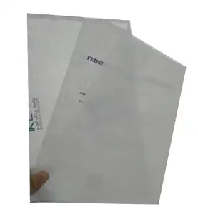 Güvenlik filigran kağıdı görünmez logo baskı kağıt UV fiber sertifika