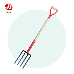 Hot Bán Công Nghiệp Cấp <span class=keywords><strong>D</strong></span>-Hình Vườn Ngã Ba Với Kim Loại Và Tay Cầm Bằng Gỗ Cho Nông Nghiệp Sản Xuất - Product Image 1