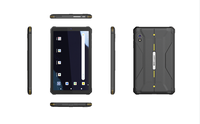 Tablet genggam biometrik profesional IP68 OEM, Tablet PC keras 8 inci, Tablet industri 128GB dengan tali NFC luar ruangan, perangkat genggam biometrik kendaraan 4G