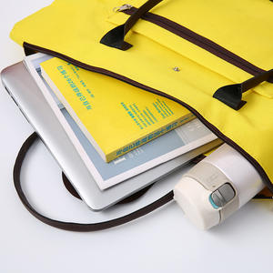 Sac à bandoulière recyclable écologique avec logo personnalisé Fourre-tout à cordon de serrage pliable de plus grande capacité Conception de dessin animé étanche - Product Image 5