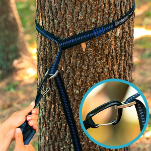 Equipo <span class=keywords><strong>de</strong></span> Camping Portátil, Juego <span class=keywords><strong>de</strong></span> Correas y Mosquetones para Hamaca Todo en Uno, para Bosques, Parques y Patios Traseros - Product Image 5