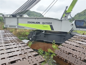Grue sur chenilles Zoomlion de 650 tonnes de 2020 est en stock. - Product Image 3