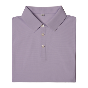 2025 logotipo personalizado bordado en blanco 80% poliéster 20% Spandex rendimiento hombres camiseta de secado rápido Polo de Golf - Product Image 2