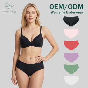 Shanhao OEM <span class=keywords><strong>Slip</strong></span> <span class=keywords><strong>Donna</strong></span> a Vita Media 86% Nylon 14% Spandex Senza Cuciture con Orlo Grezzo Invisibile Sofisticato Elegante Lussuoso - Product Image 1
