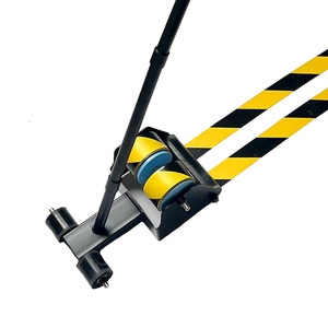Manual Pushing Tape Marking Machine, Floor Applicator Bonding 2-in-1