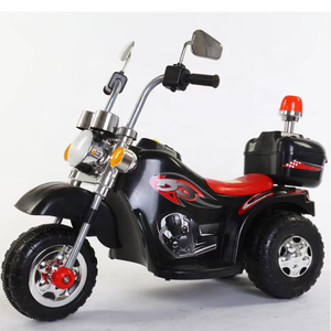 Oplaadbare Kleine Elektrische Politie Auto/Motorfiets Kinderen Plastic Speelgoed Voor 1-3 Jaar Oud Groothandel Goedkope Motorfietsen - Product Image 1