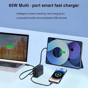 Cargador USB C de 65W para Drones DJI Neo Air 3S Mini <span class=keywords><strong>4K</strong></span> Mini 2 SE Avata 2 Mavic 3, MacBook, Laptop, Steam Deck, Cargador Rápido PD GaN de 65W - Product Image 5