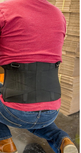 Cintura di Supporto Lombare Menics OEM/ODM in Filato di <span class=keywords><strong>Carbone</strong></span> di Bambù Traspirante Protezione Completa Allevia la Pressione sulla Schiena Fitness - Product Image 4