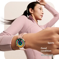 Reloj Inteligente con Llamadas, Monitor de Ritmo Cardíaco, Oxígeno en Sangre, Monitor de Sueño, Rastreador de Actividad Física, Esfera Redonda, Pantalla IPS, Calendario, para Mujeres y Hombres