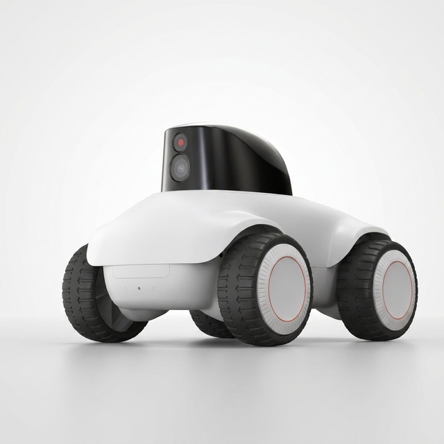 Smart AI 4MP 2.4G 5G WIFI Audio Pet Auto Tracking Monitoring Companion Robot Battery Wireless Camera with Laser Pet Play