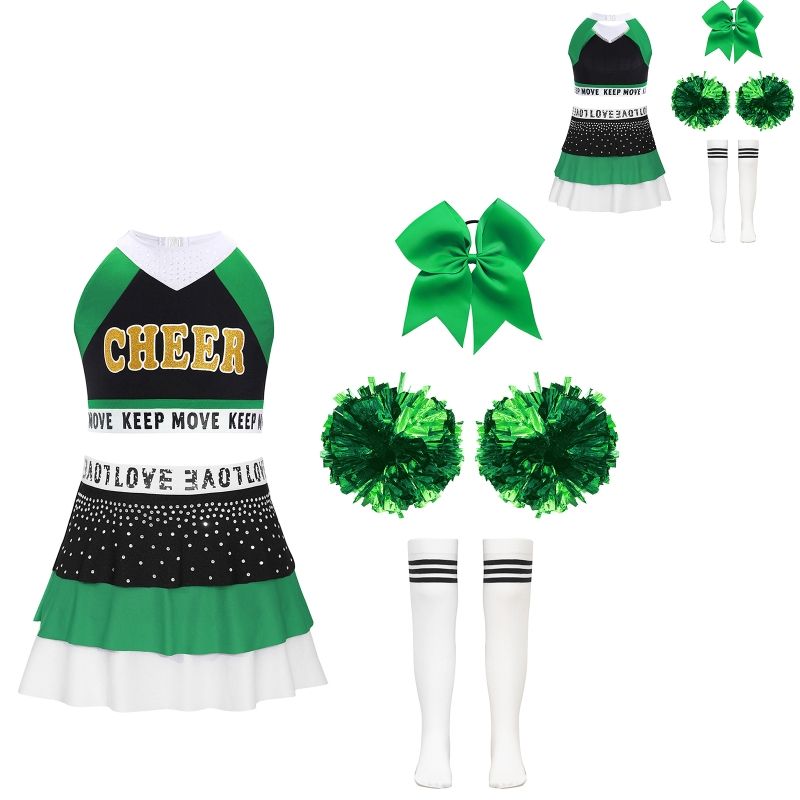 สีดำและสีเขียว