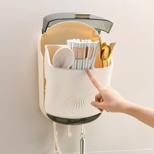 Crochet universel en plastique en forme de S, anti-chute, coupe-vent, sans perçage, multifonctionnel, 3 crochets portables pour armoire, cuisine, petit format - Product Image 6