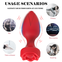 Petit vibrateur anal en silicone, 10 modes de vibration, pour débutants, femmes, hommes, couples
