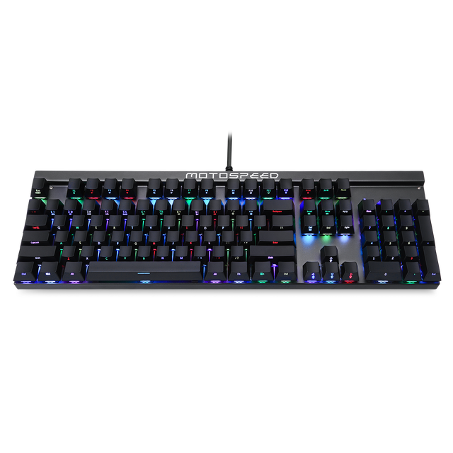 Game Mechanical 104 Keys Pc Gaming Rgb Office Computer Keyboard Wired Usb Keyboards Colorful Backlight Keyboard