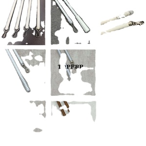 Bâton de poignée de bâton de rideau en fibre de verre Offre Spéciale avec crochet en métal - Product Image 6