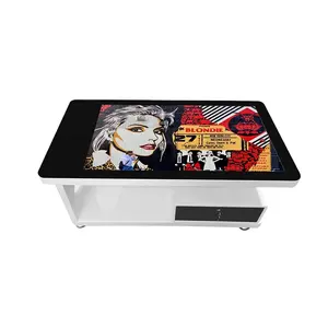 65 дюймов digital signage android настенный планшет интерактивный сенсорный ЖК-экран журнальный столик