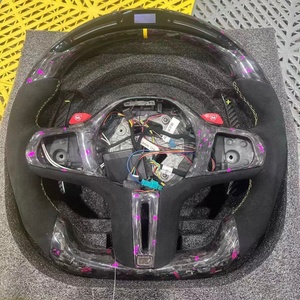 Volante de Fibra de Carbono con LED para <span class=keywords><strong>BMW</strong></span> Serie 3 4 5 6 7 G20 G30 G20 G80 G21 G22 G31 G32 G11 M3 M4 M5 330i <span class=keywords><strong>330e</strong></span> 340i 440i - Product Image 6
