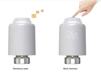Válvula de Radiador de Temperatura Constante Blanca, Termostato de Baja Presión TRV601, Válvula de Radiador de Temperatura Constante