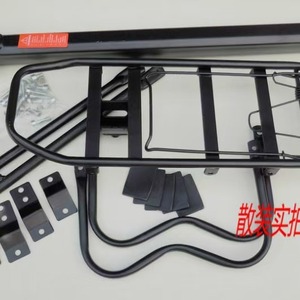 Estante trasero de <span class=keywords><strong>bicicleta</strong></span> ajustable de liberación rápida, tablero portabicicletas plegable Universal, estante de carga MTB - Product Image 6