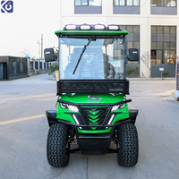 Voiturette de golf électrique tout-terrain CAMP personnalisée 72V avec nouvelle batterie au lithium et châssis surélevé