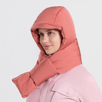 Hiver écharpe personnalisée chapeau de protection du cou intégré Mode européenne et américaine internet célébrité nouveau chapeau chaud épaissi
