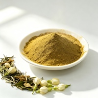 Poudre de thé au jasmin 100% pure de haute qualité pour les boissons