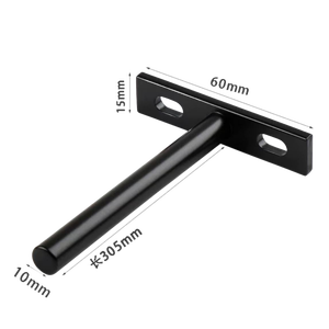 Support <span class=keywords><strong>d</strong></span>'étagère flottante triangulaire en acier inoxydable personnalisé, support <span class=keywords><strong>de</strong></span> palette multicouche, design moderne et simple, montage sur armoire, multicolore - Product Image 2