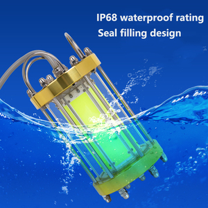 Công Suất Cao IP68 Thuyền Đánh Cá Ánh Sáng 1000W <span class=keywords><strong>LED</strong></span> Tầm Nhìn Ban Đêm 100M Dưới Nước Màu Xanh Lá Cây Phát Ra Màu Sắc Có Thể Sạc Lại 15000 Lumens 50000 - Product Image 2