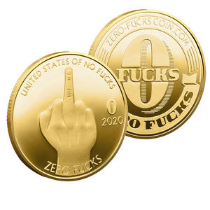 Pièce commémorative en métal personnalisée, artisanat, thème Zero F, cadeau créatif, souvenir en or 2020 - Product Image 1