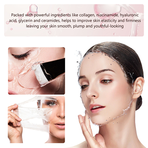 Masque facial hydratant et illuminateur au collagène, masque peel-off de nuit, masque facial en film, masque facial OEM - Product Image 6