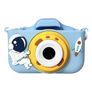 Trẻ em máy ảnh với nhiều hình dạng Silicone trường hợp dễ thương phim hoạt hình vui vẻ sừng Fox Spaceman Unicorn mèo ít Pony tùy chỉnh màu sắc - Product Image 6