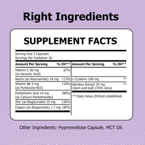 Capsules <span class=keywords><strong>de</strong></span> croissance capillaire en gros à bon prix – Complément alimentaire stimulant la pousse des cheveux plus épais et plus longs, et favorisant la santé globale du corps pour les femmes - Product Image 2