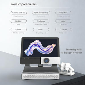 Analyseur de peau intelligent AI pour les soins des cheveux, caméra d'analyse du cuir chevelu, analyse du cuir chevelu avec analyse comparative, recommandation de produits - Product Image 4