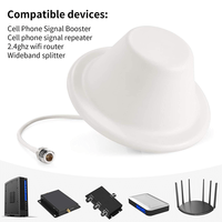 Antenne de plafond à dôme 4G Antenne intérieure omnidirectionnelle pour passerelle de routeur d'amplificateur de signal de téléphone portable