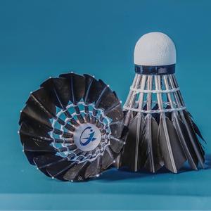 <span class=keywords><strong>2025</strong></span> Trung Quốc Nhà Máy Giá Rẻ Giá Chuyên Nghiệp Độ Bền Cao Lông Cầu Lông Cầu Lông Đá Cầu Vịt Lông Màu Đen Biểu Tượng Tùy Chỉnh Cho - Product Image 6