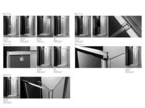 Juego <span class=keywords><strong>de</strong></span> <span class=keywords><strong>Ducha</strong></span> Esquinera Corredera <span class=keywords><strong>con</strong></span> Rodillos Dobles <span class=keywords><strong>de</strong></span> 6 mm <span class=keywords><strong>con</strong></span> Vidrio Templado (Transparente/Esmerilado) y <span class=keywords><strong>Plato</strong></span> <span class=keywords><strong>de</strong></span> <span class=keywords><strong>Ducha</strong></span> - Product Image 6