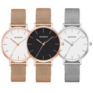 Montre Femme Classique Personnalisable en Acier Inoxydable 316L à Quartz, Faible MOQ, Créez Votre Propre Montre-Bracelet, Charme Tendance Miyota - Product Image 1