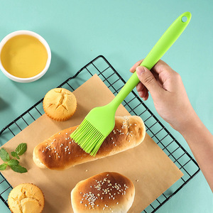 26cm 10inch Large Size Durable <b>Heat</b> Resistant Silicone Baking Oil <b>Brush</b> Long Handle for Barbecue Pastry <b>Brushes</b> High BBQ Tools - Product Image 4